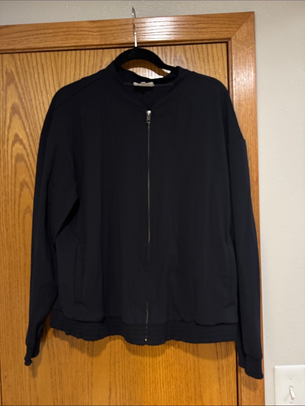 Soma Black Full Zip Jacket